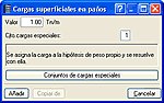 Cypenovedades 2005. CYPECAD. Introducción directa de cargas superficiales en paños. Pulse para ampliar la imagen