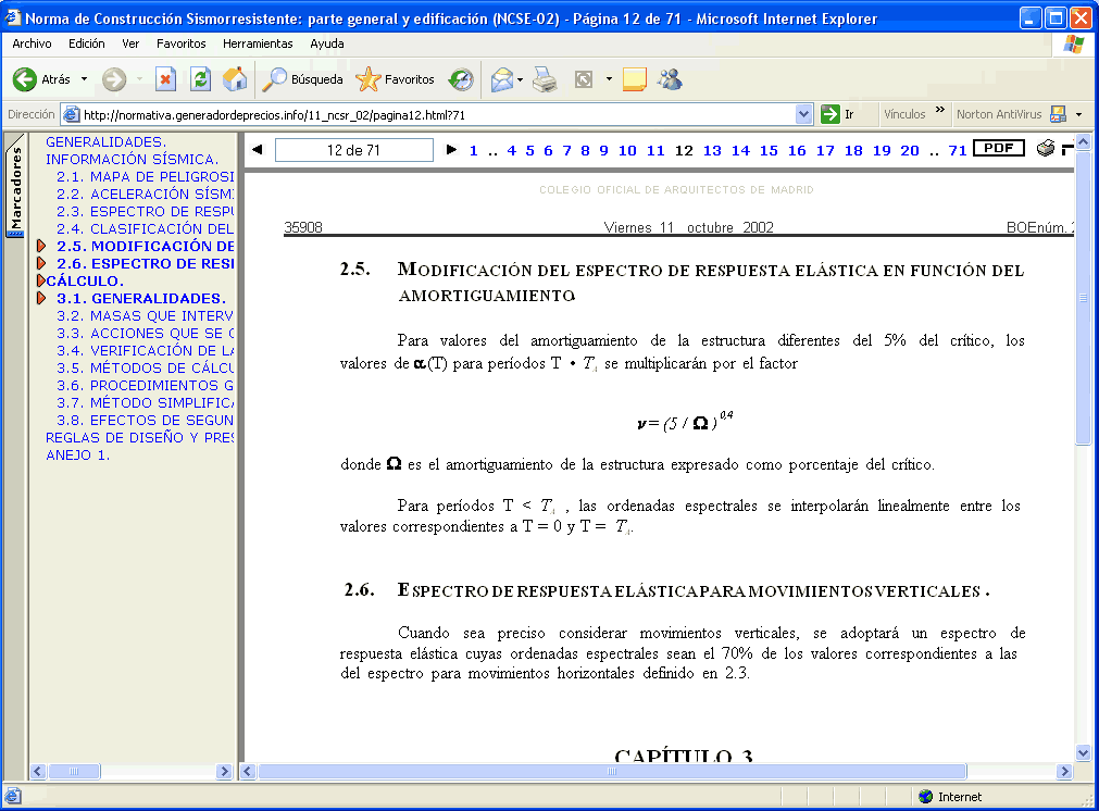 Generador de Precios. Completa Normativa en formato PDF y en web