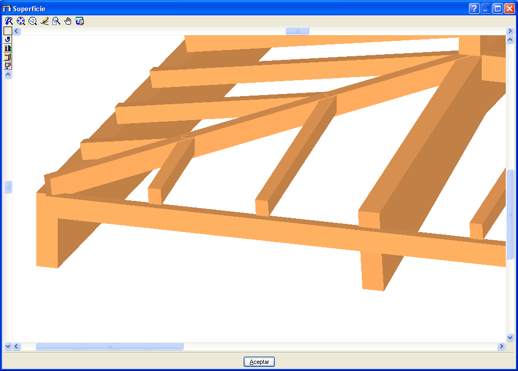 Metal 3D. Ajustes de perfil de madera
