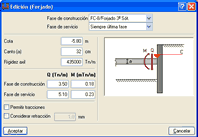 Cypenovedades 2005. Muros Pantalla. Consideracin de momentos en los apoyos de forjados