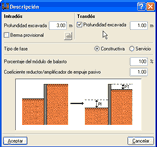Cypenovedades 2005. Muros Pantalla. Consideracin de excavacin en el trasds en fases
