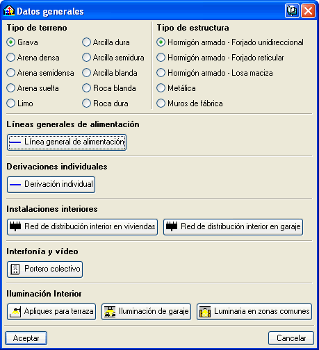 Predimensionadores de mediciones y presupuestos. Mediciones detalladas